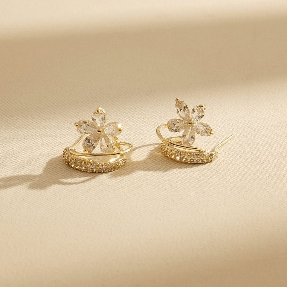 Shopno Jewellery Five Stone Earring