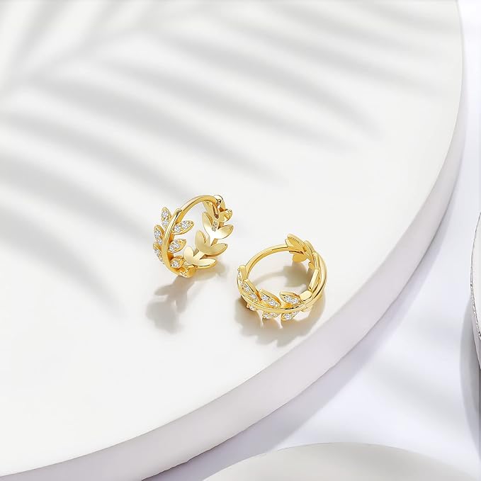 Shopno Jewellery Leaf Earring