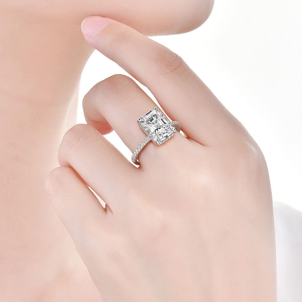 Shopno Jewellery Silver Square Finger Ring